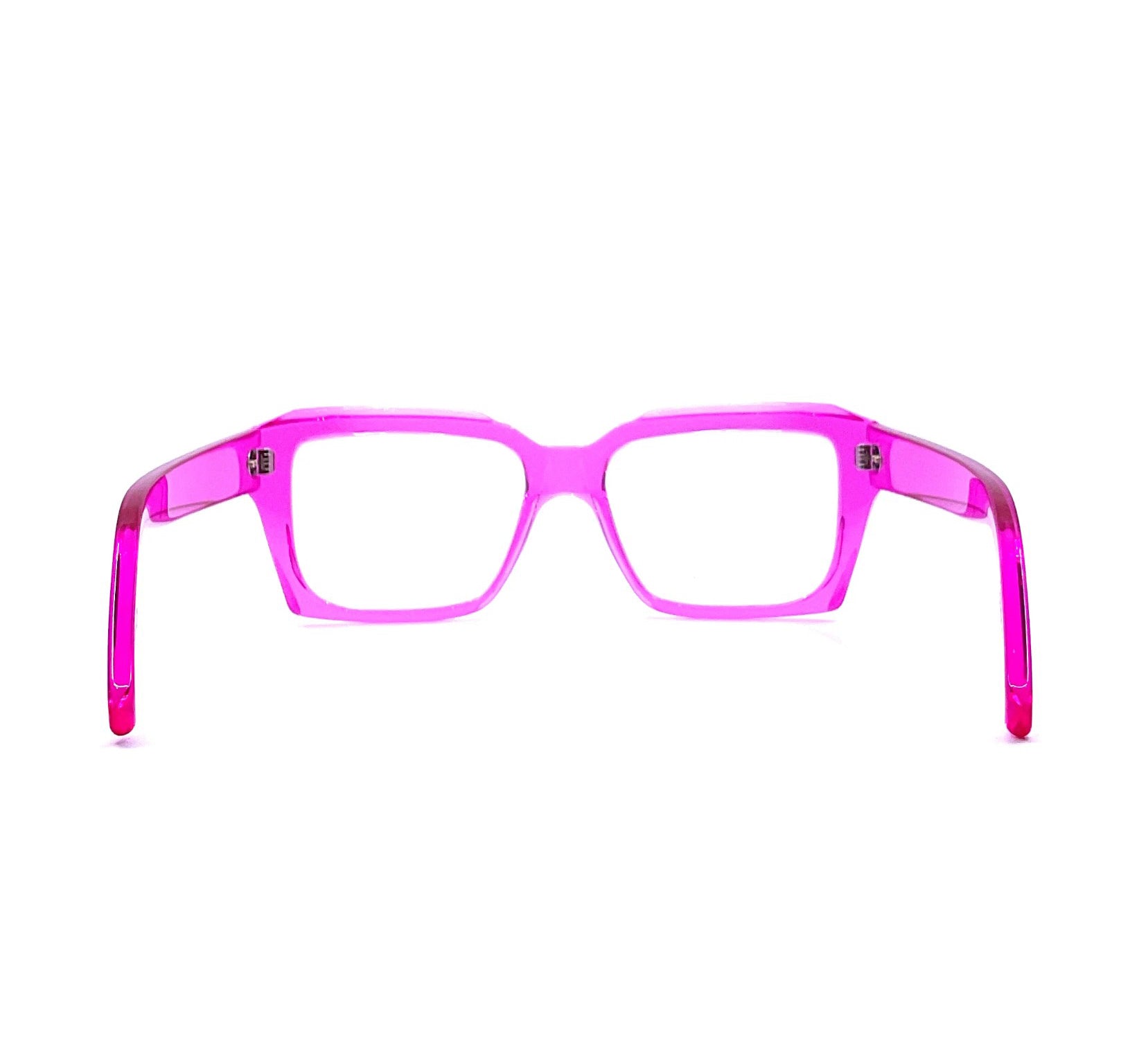 Cecil Eclectic Rectangular Eyeglasses With Bold Edges