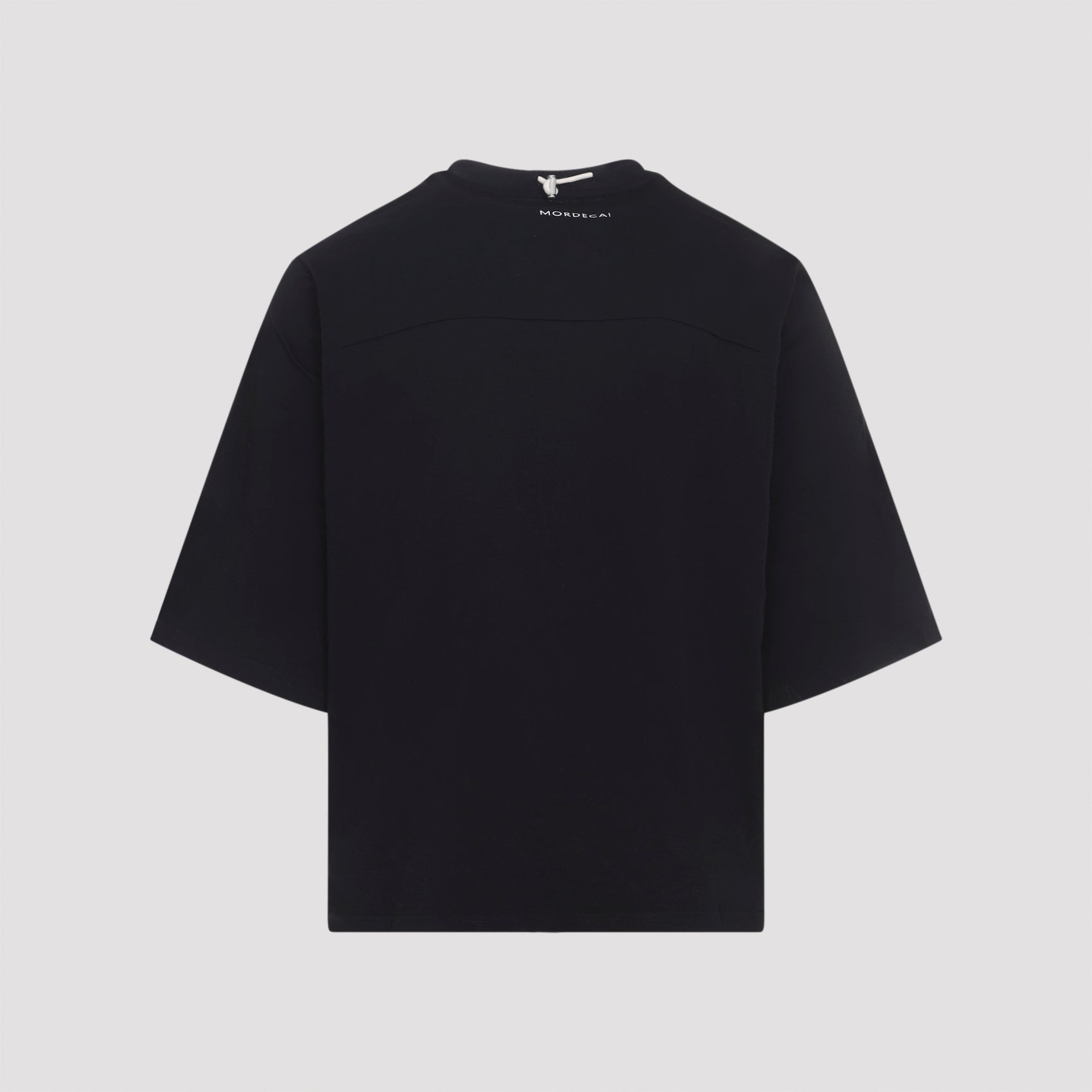 Loose-Fit Cotton T-Shirt With Round Neckline