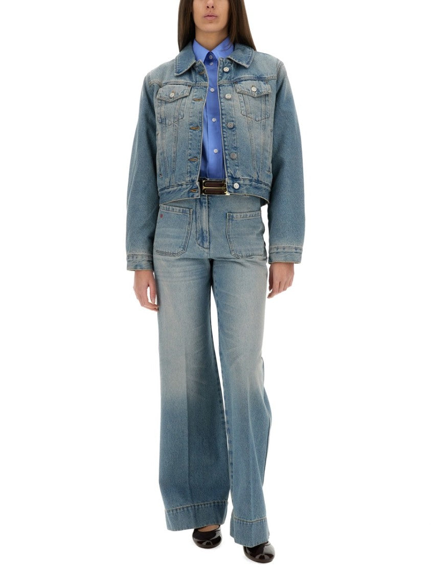 Padded Denim Jacket
