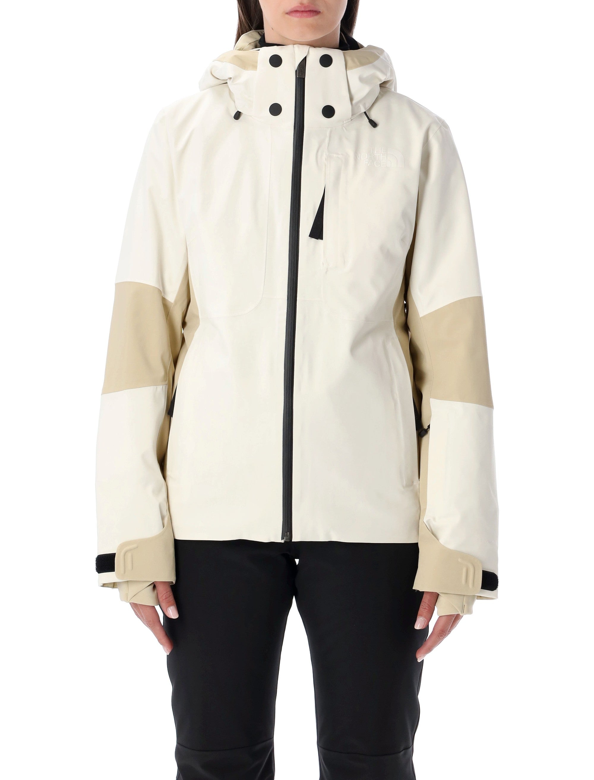 Lenado Ski Jacket Beige And White