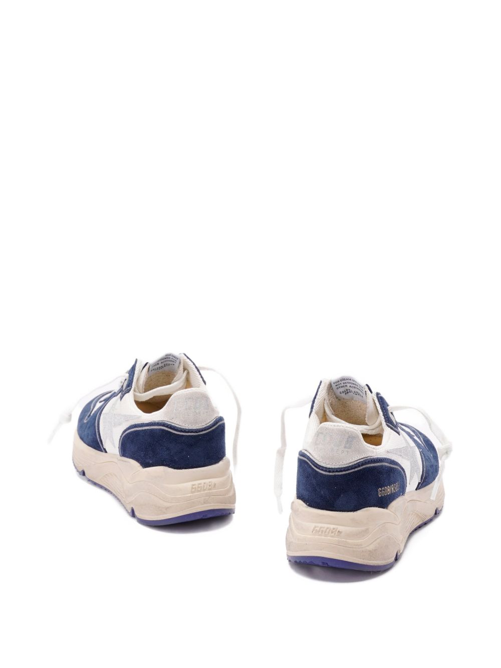 Sporty Sneakers With Suede Detailing And Rubber Sole
