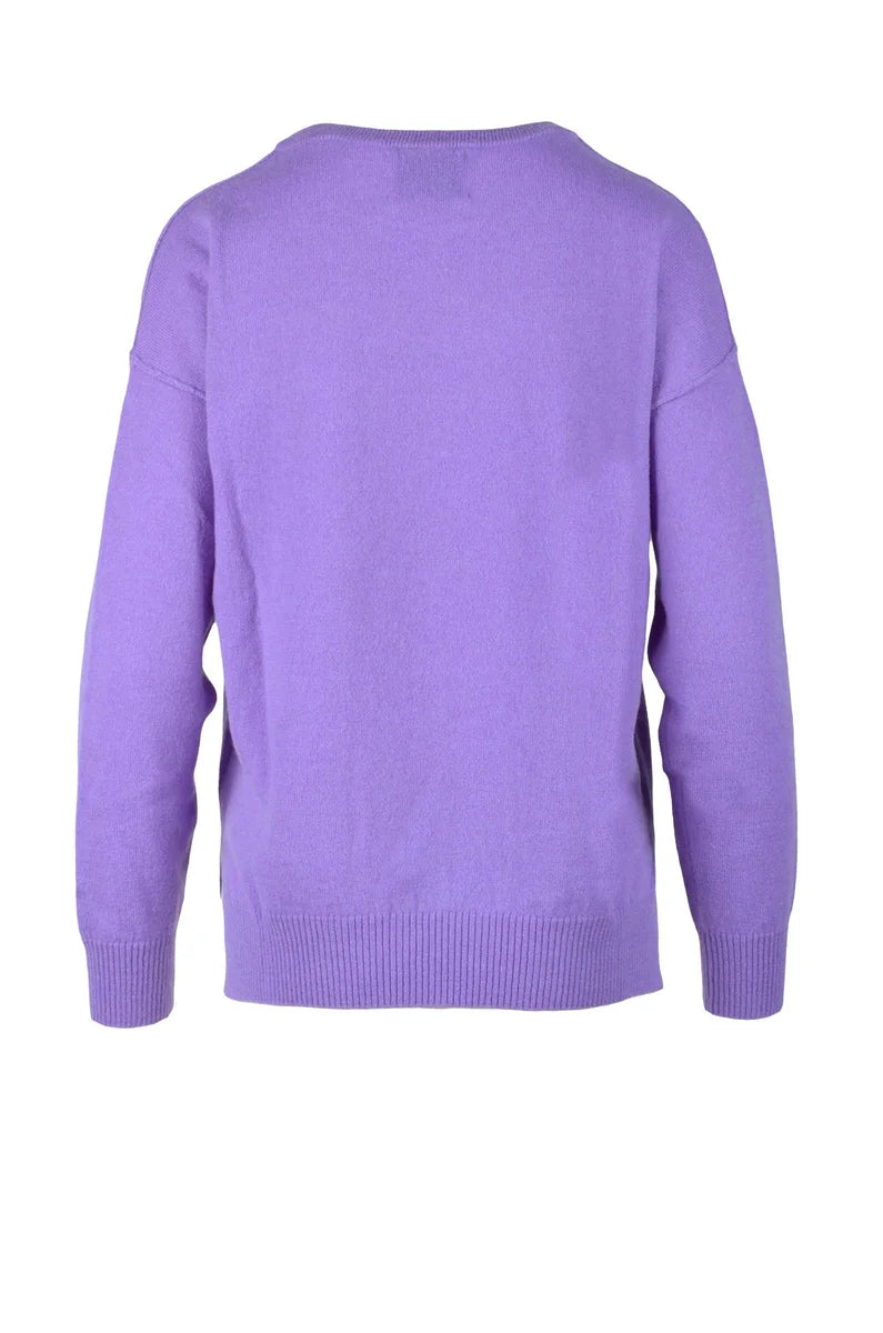 Cashmere Sweater - Purple