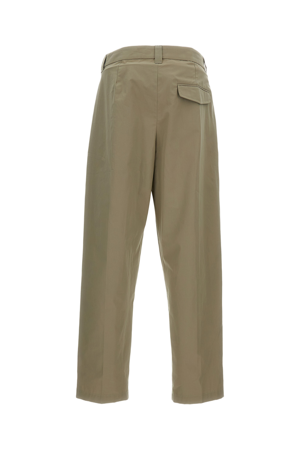 Cropped Relaxed Fit Pants