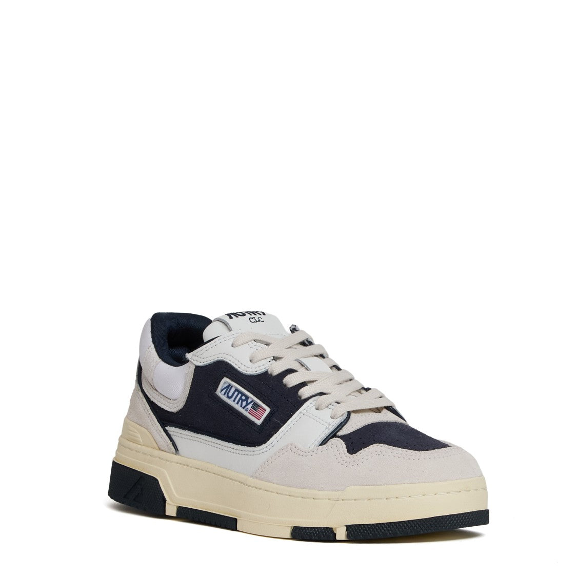 Clc Low Sneakers In White Leather