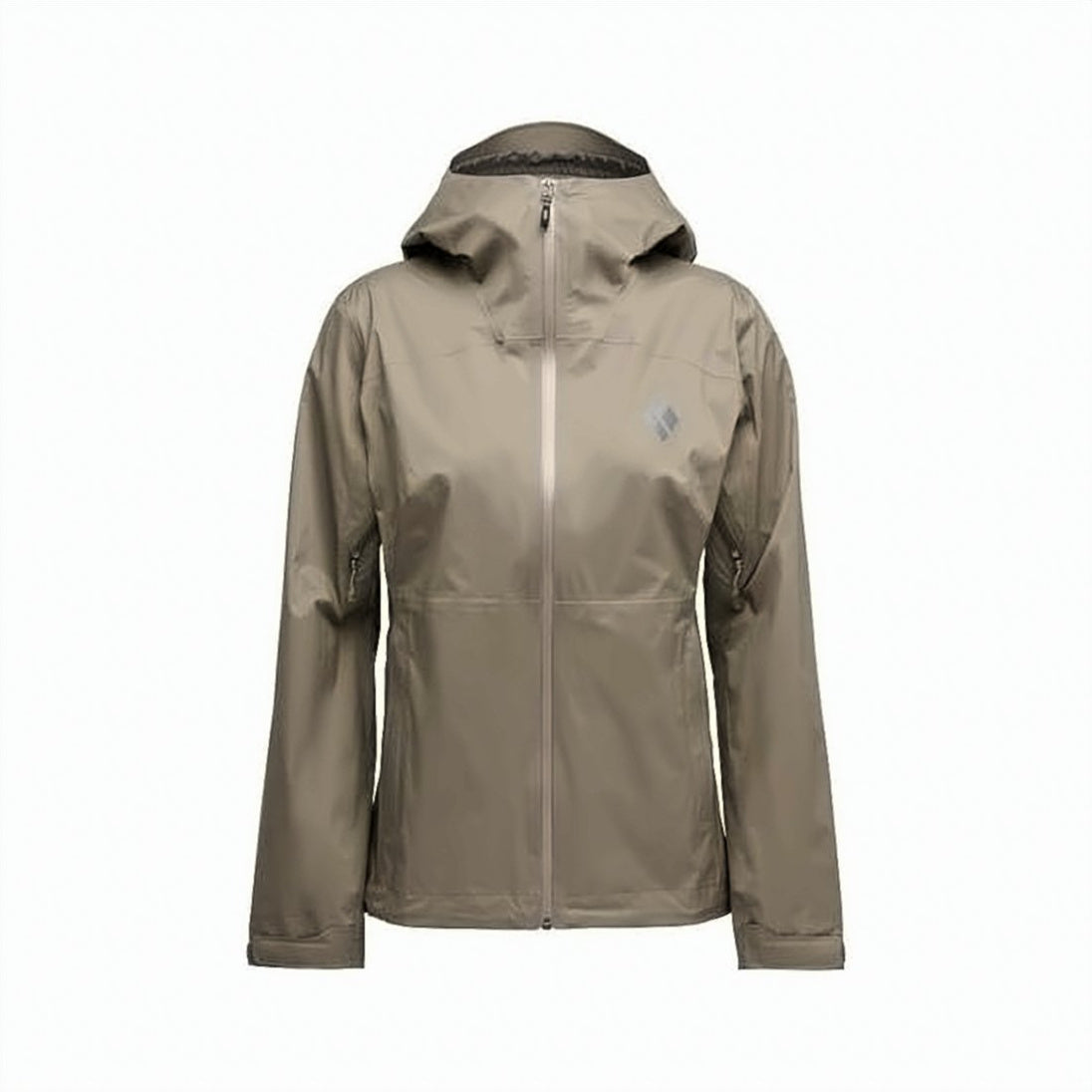 Lightweight Black Diamond Jacket with Zipper