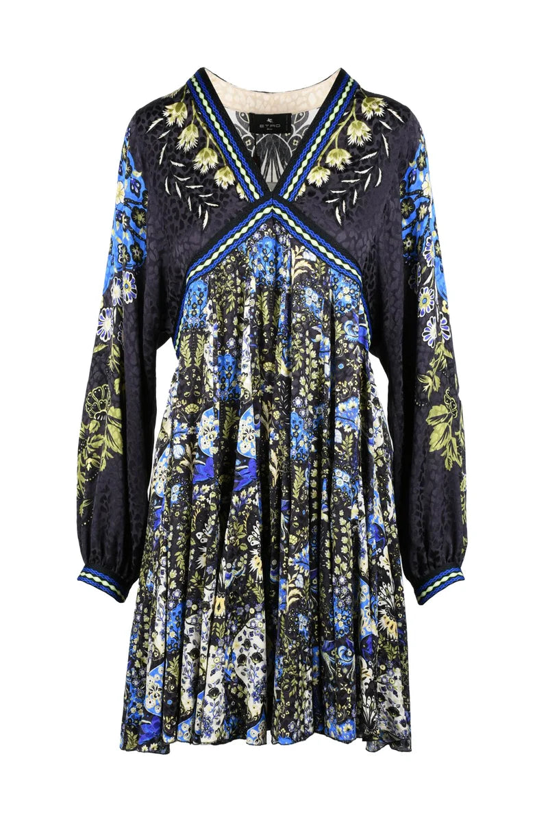 Tunic Dress Silk - Multicolor