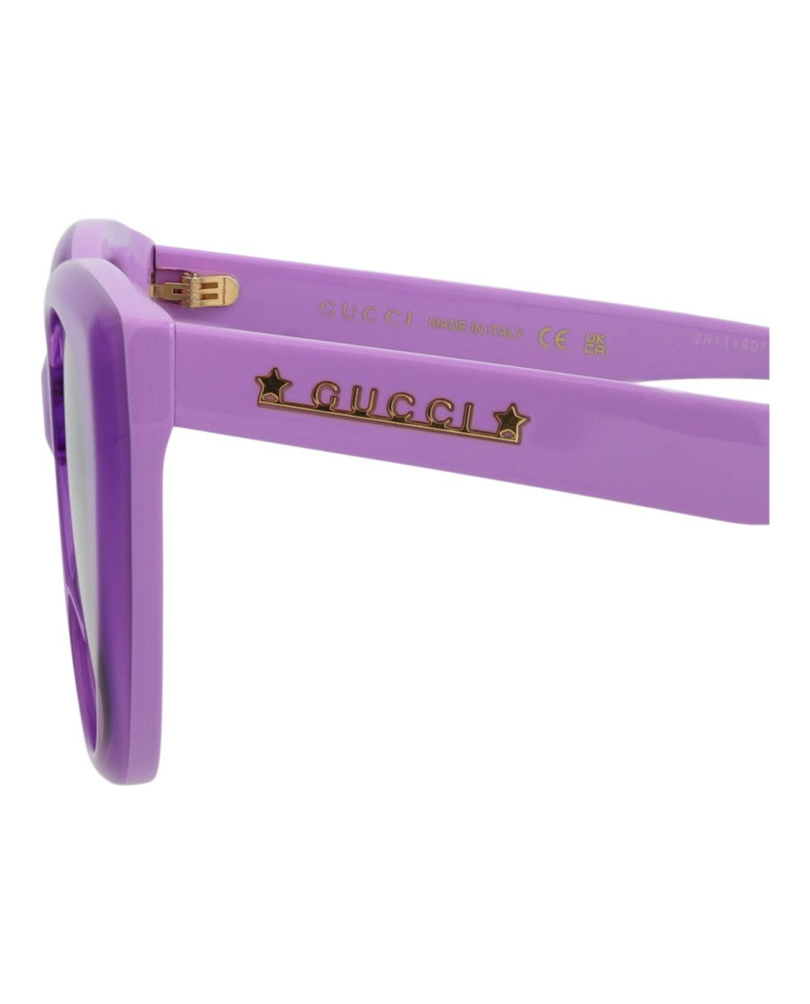 Cat Eye-Frame Recycled Acetate Sunglasses