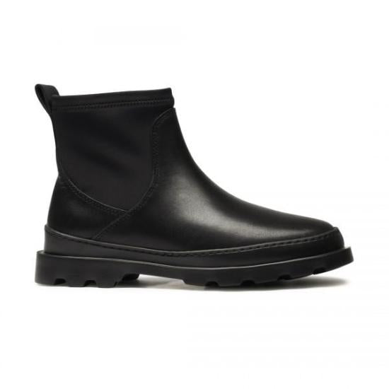 Ankle Boots With Smooth Calf Leather And Chunky Eva Sole