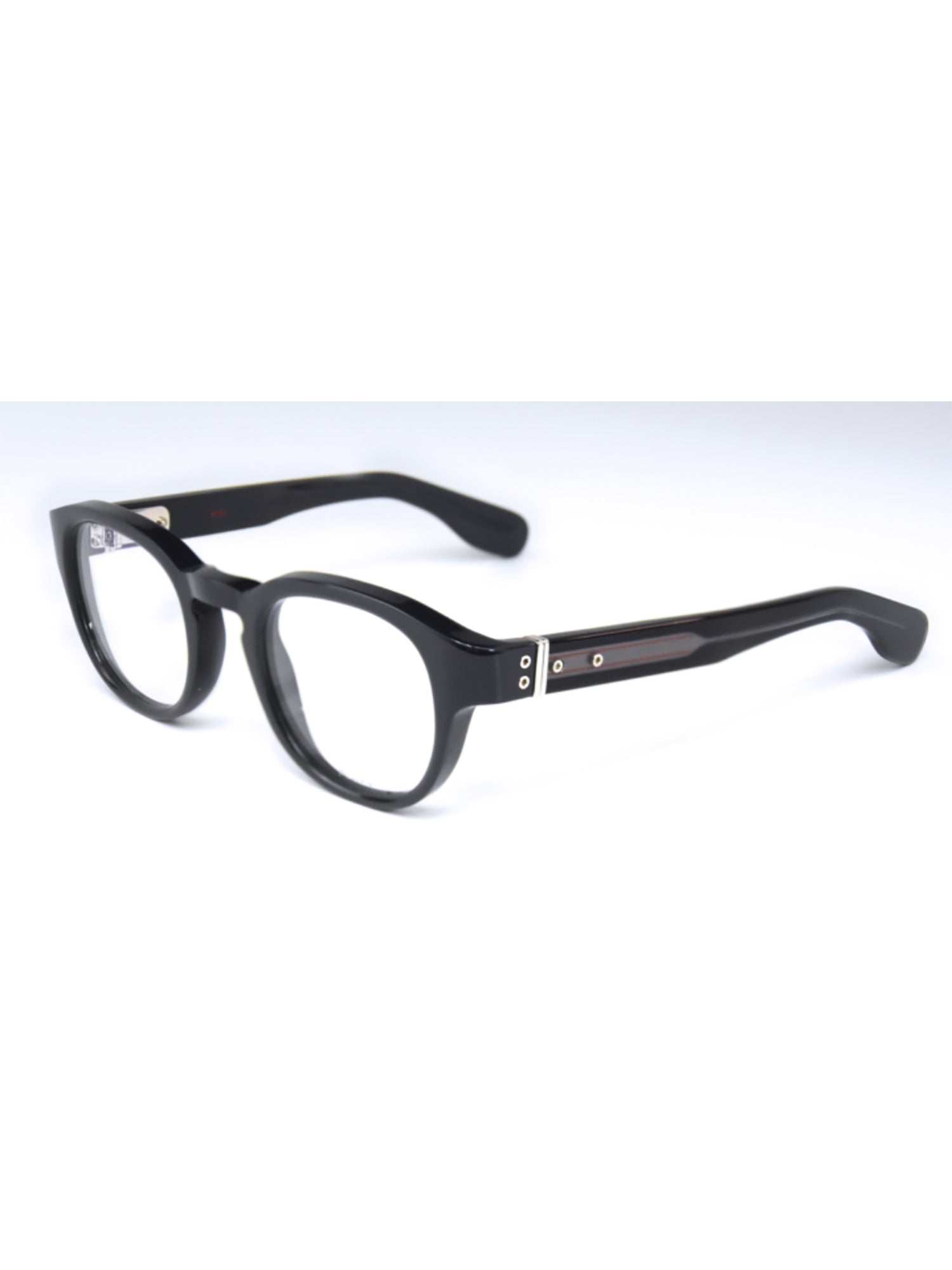Sleek Grey Acetate Optical Frames with International Fit