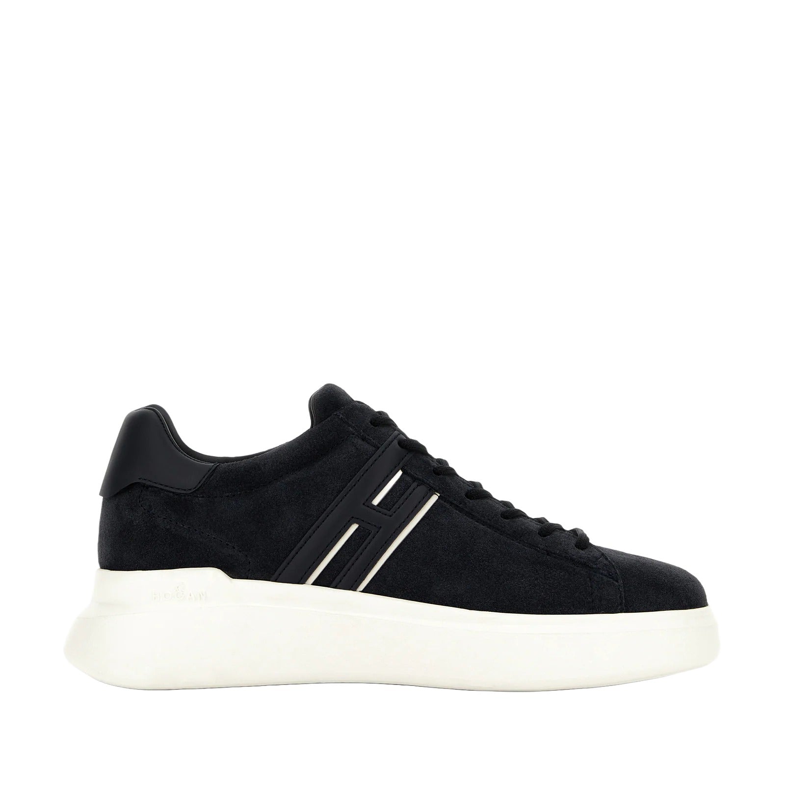 Lace-Up Sneakers With Suede Upper