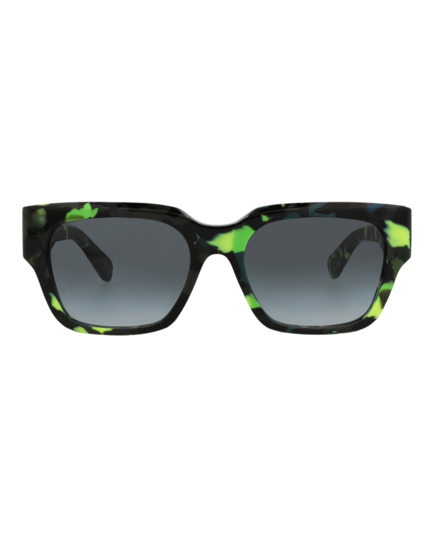 Square-Frame Recycled Acetate Sunglasses