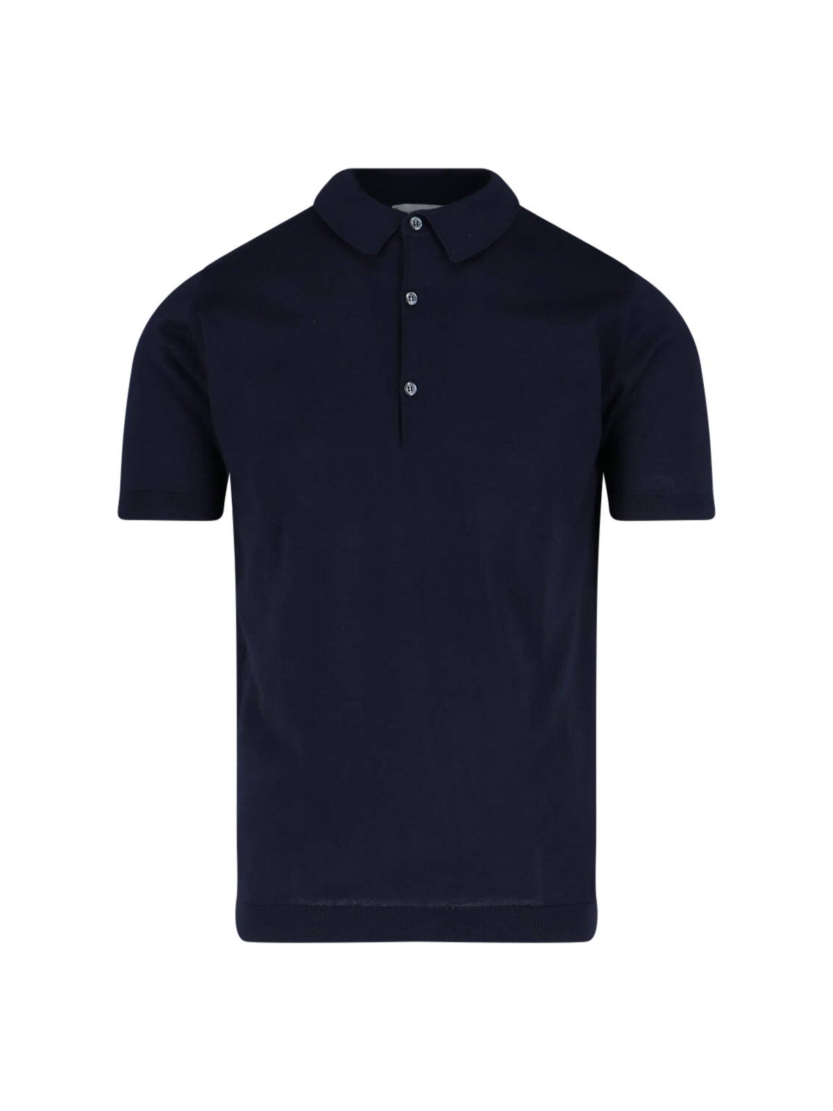 Dark Blue Adrian Classic Cotton Polo