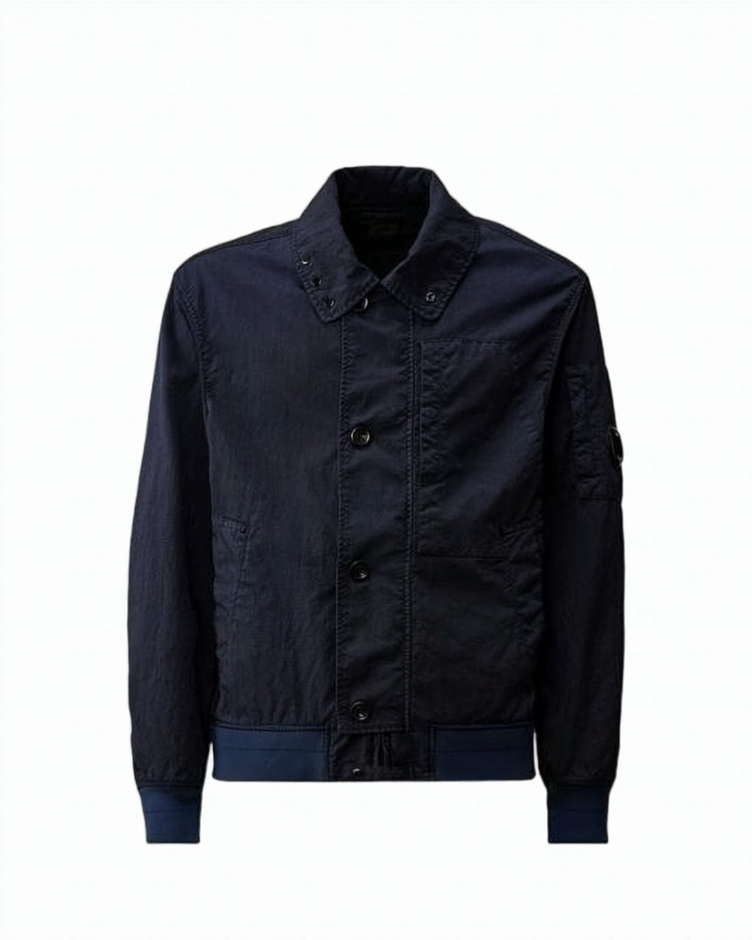 Structured Grey Cotton C.P. Company Jacket