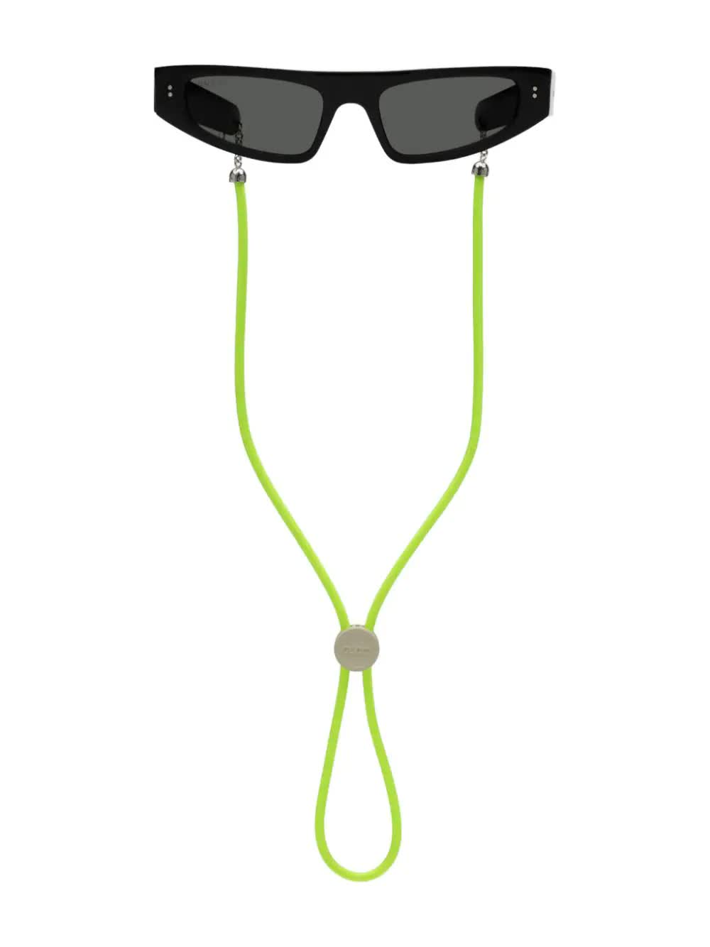 Black Cat Eye Slim Frame Sunglasses