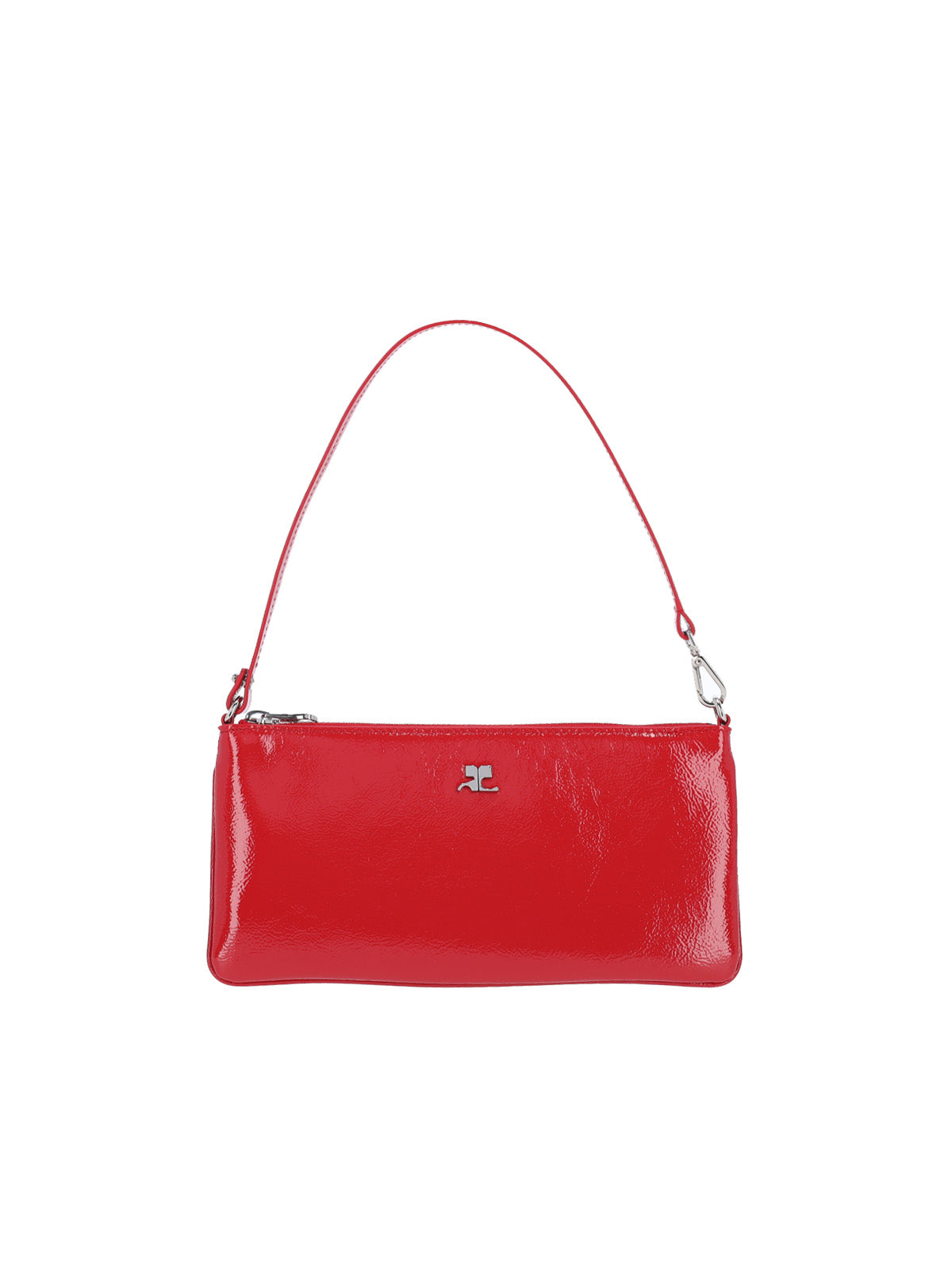 Structured Red Bag with Minimalistic Design