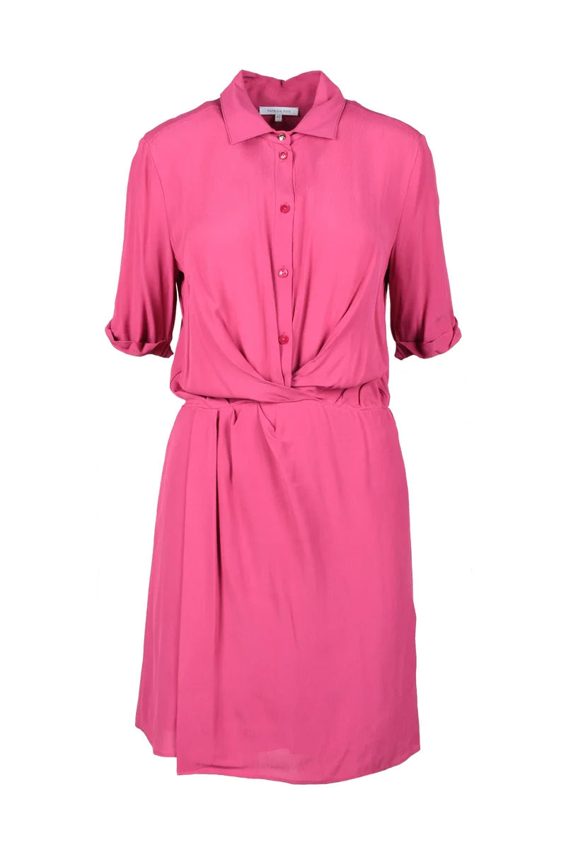 Viscose Dress - Fuchsia