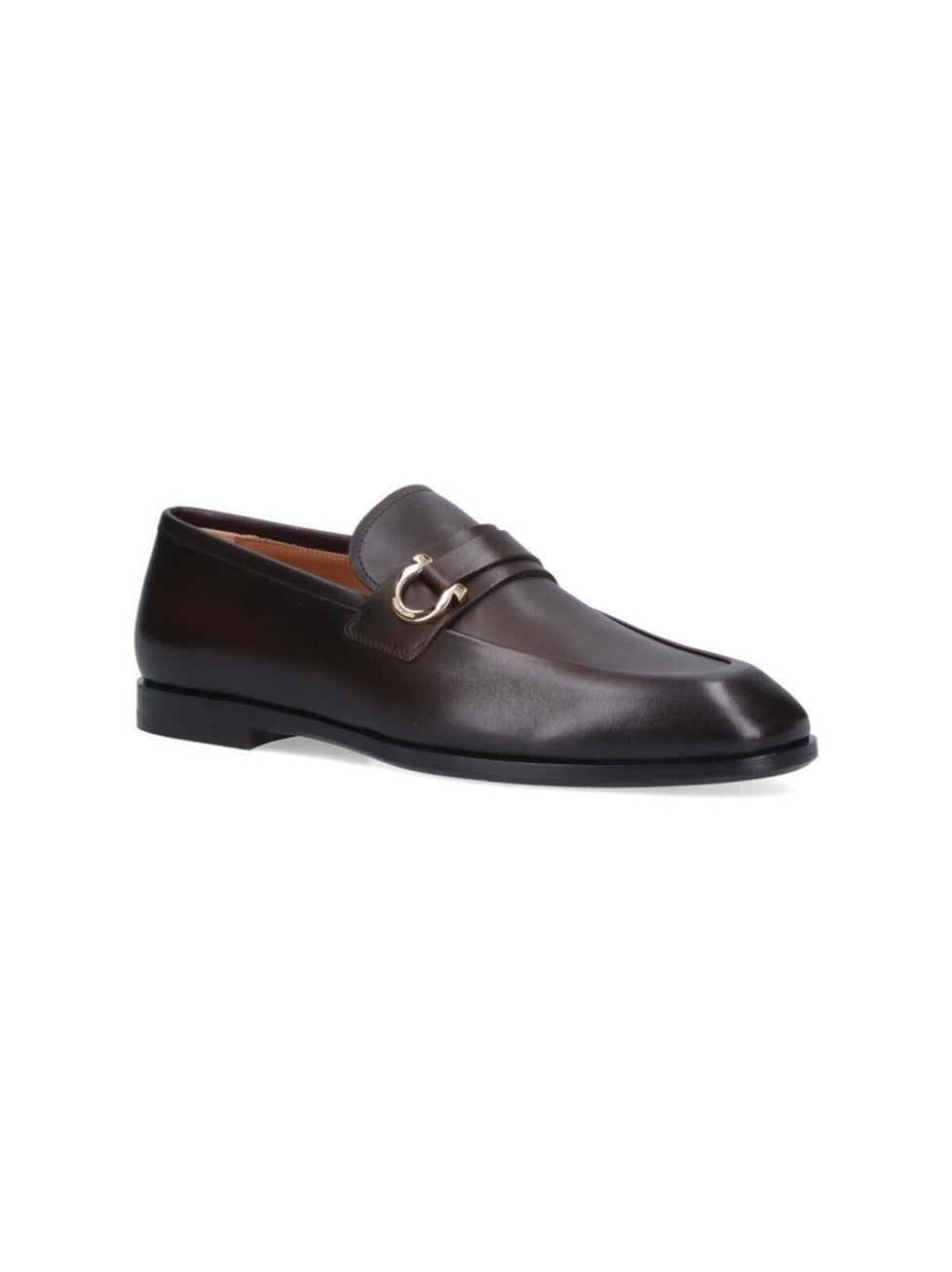 "Gancini" Loafers Brown