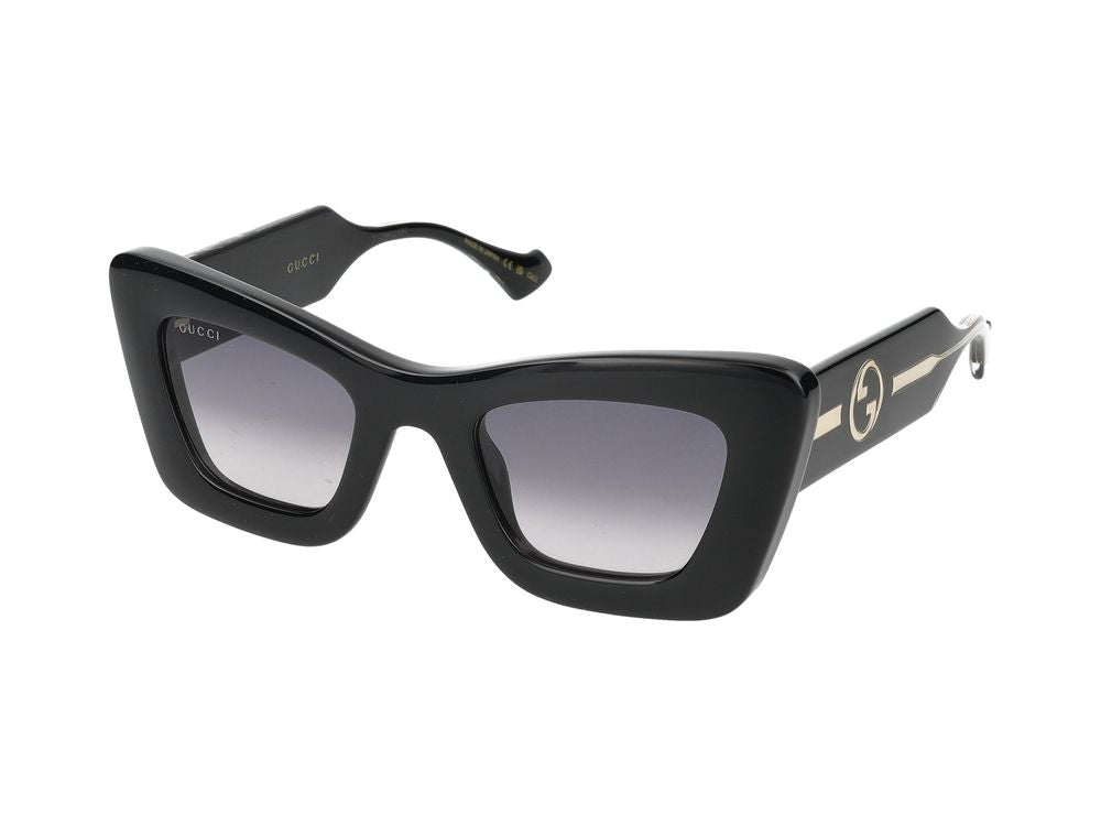 Sunglasses Gucci GG1552S 001 black crystal grey 49/23/140