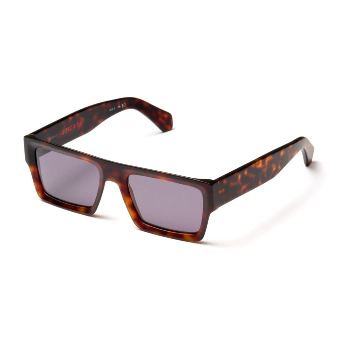 Bandit 2 Tortoiseshell Pattern Rectangle Frame Sunglasses