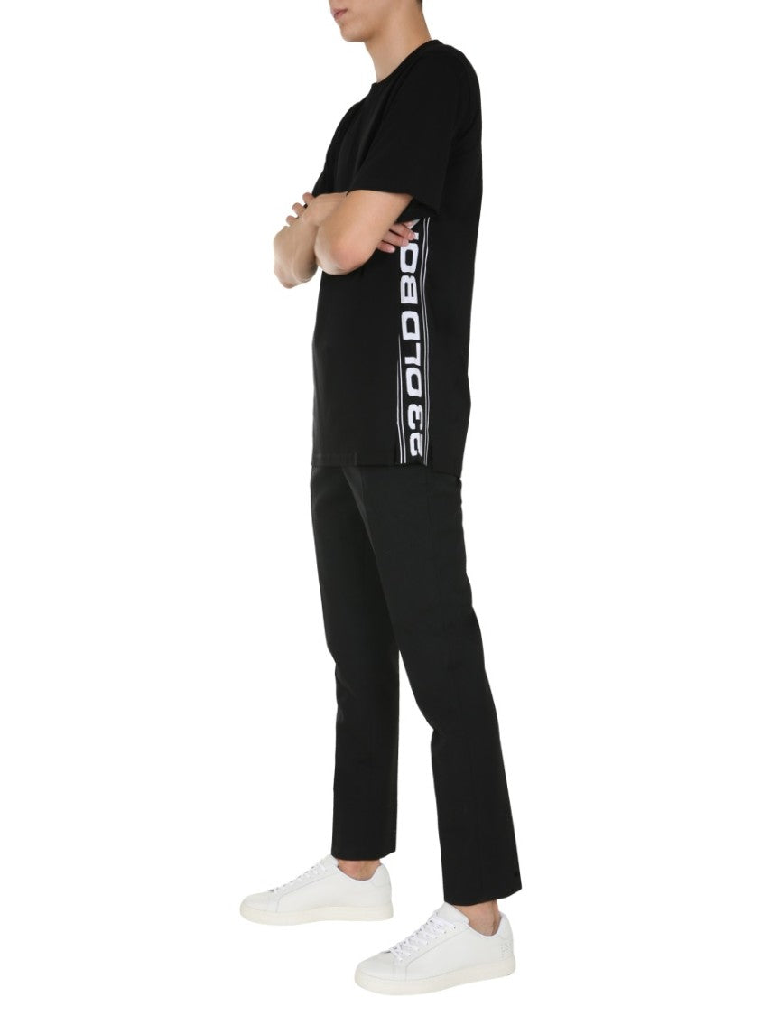 Black Round Neck T-Shirt