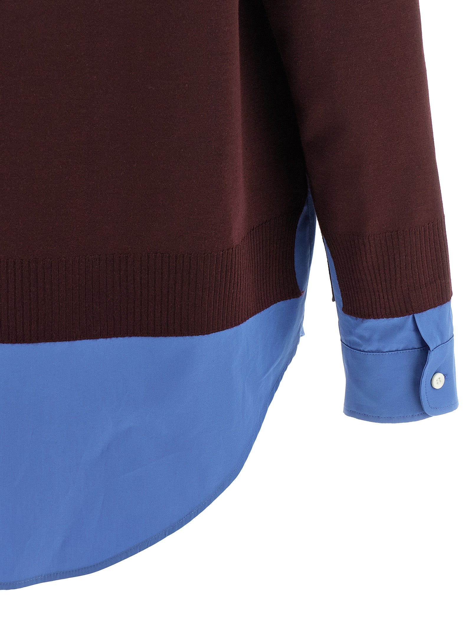 Poplin And Cashmere Shirt