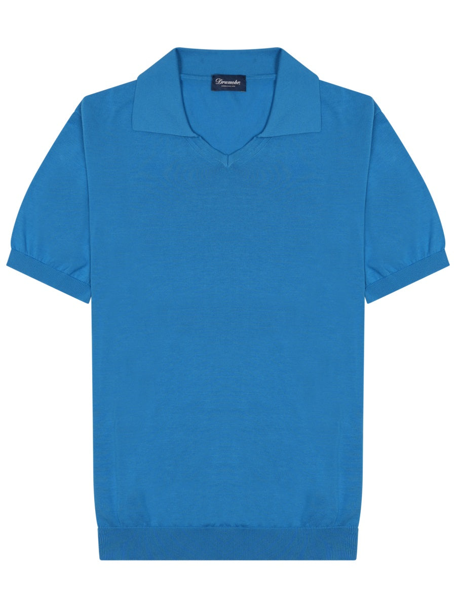 Short-Sleeved Polo Shirt With Classic Collar