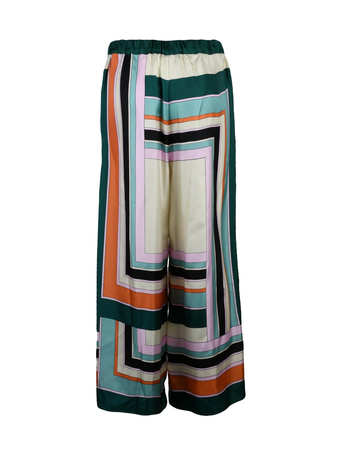 Weekend Max Mara Silk Trousers - Multicolor