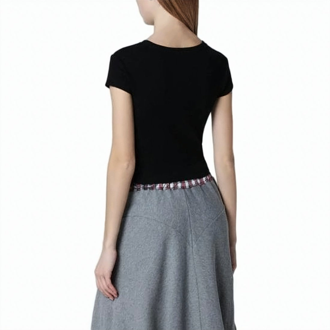 Fitted Short-Sleeve T-Shirt with Emblem
