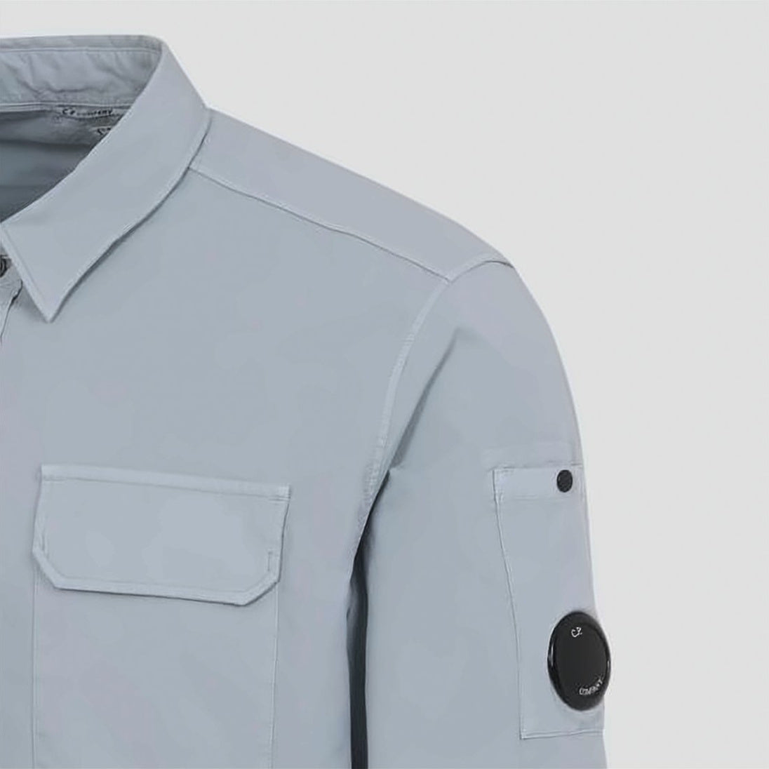 Long-Sleeve Casual Shirt with Classic Collar