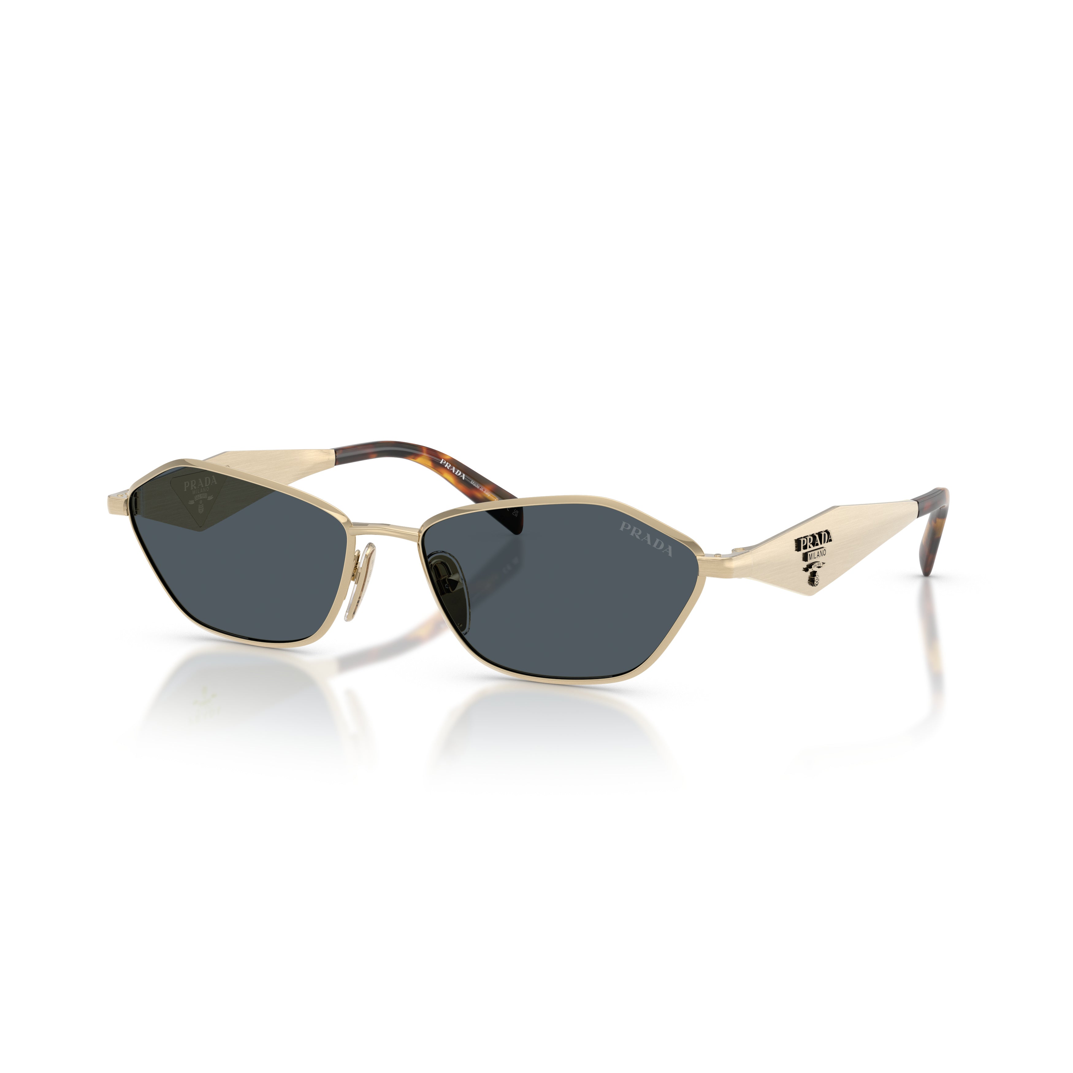 0pr D50s Angular Gold Sunglasses