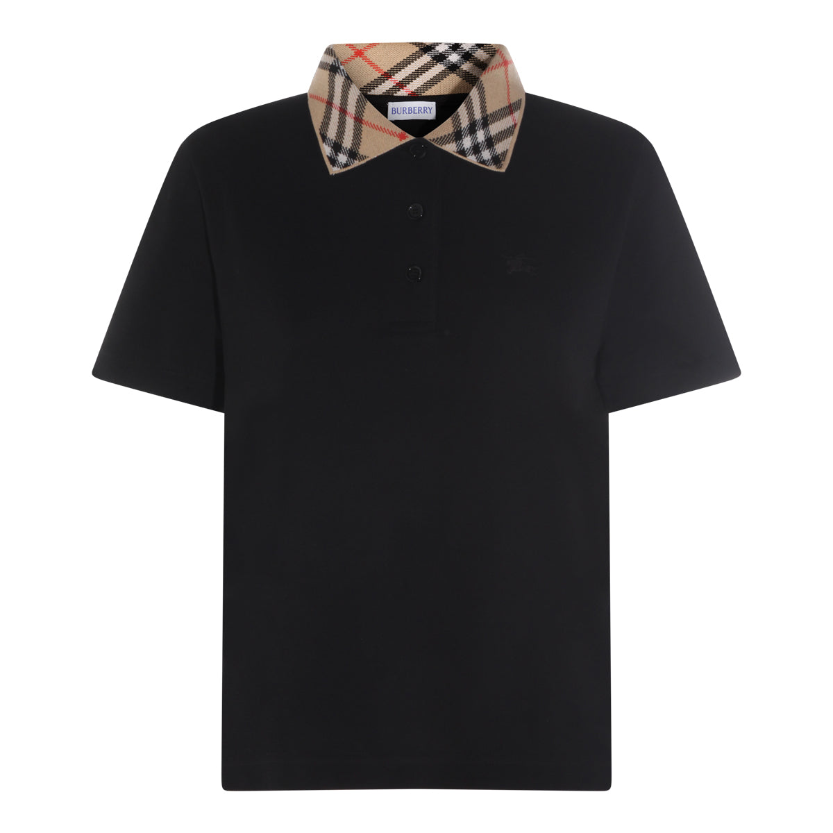 Check Collar Polo Shirt