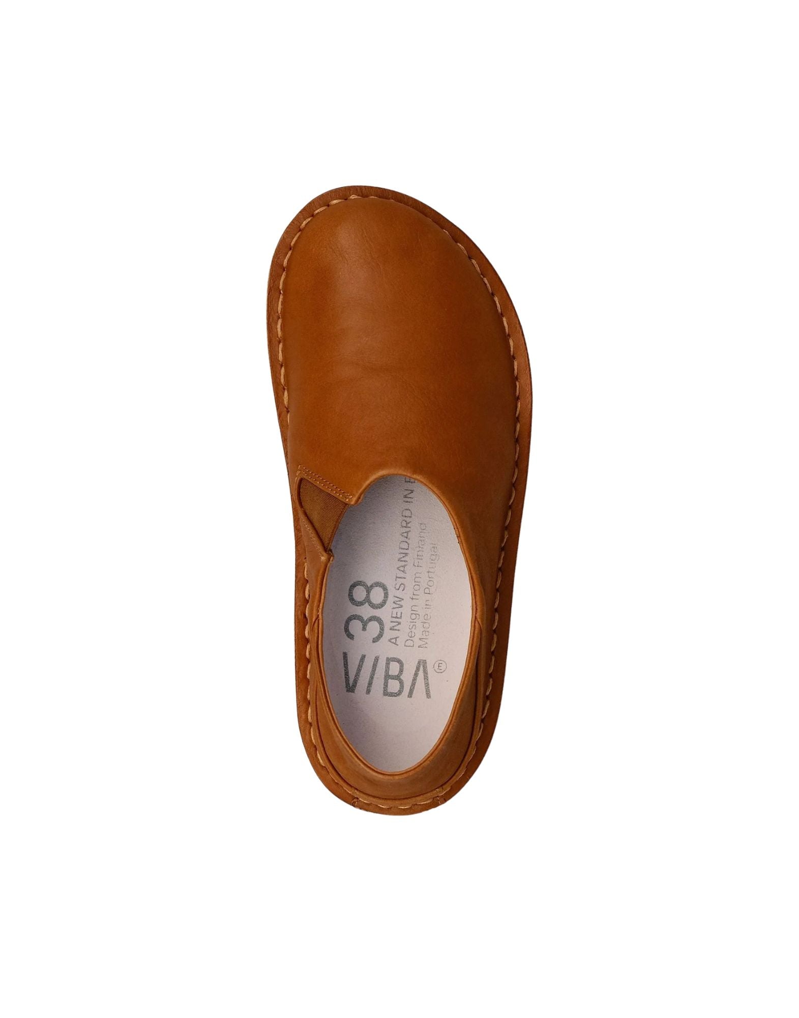 Zuma Leather Cognac Brown Unisex Shoes