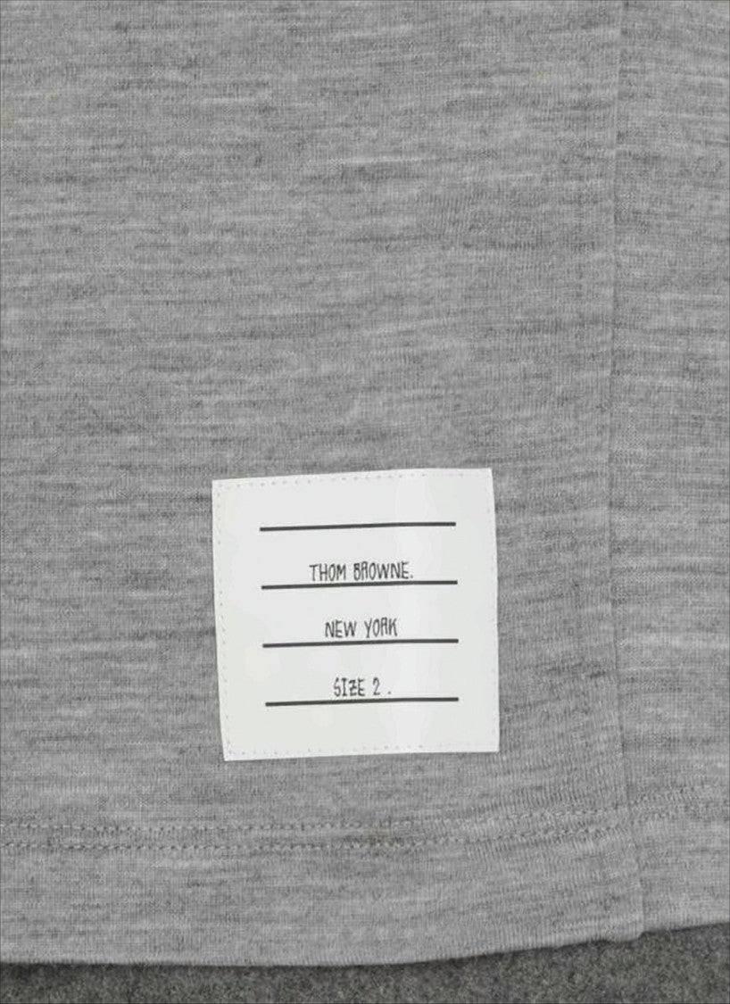 Heathered Grey Short-Sleeve T-Shirt with Tailored Fit