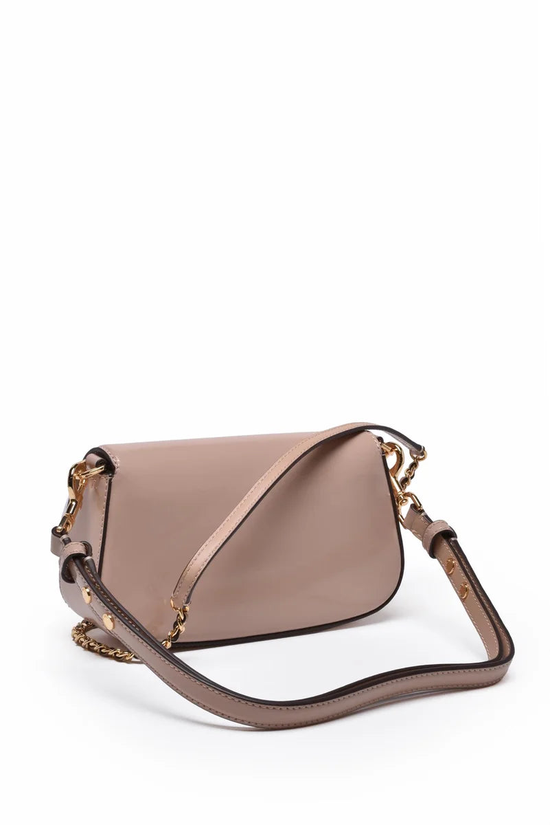 Britten Patent Shoulder Bag - Pink