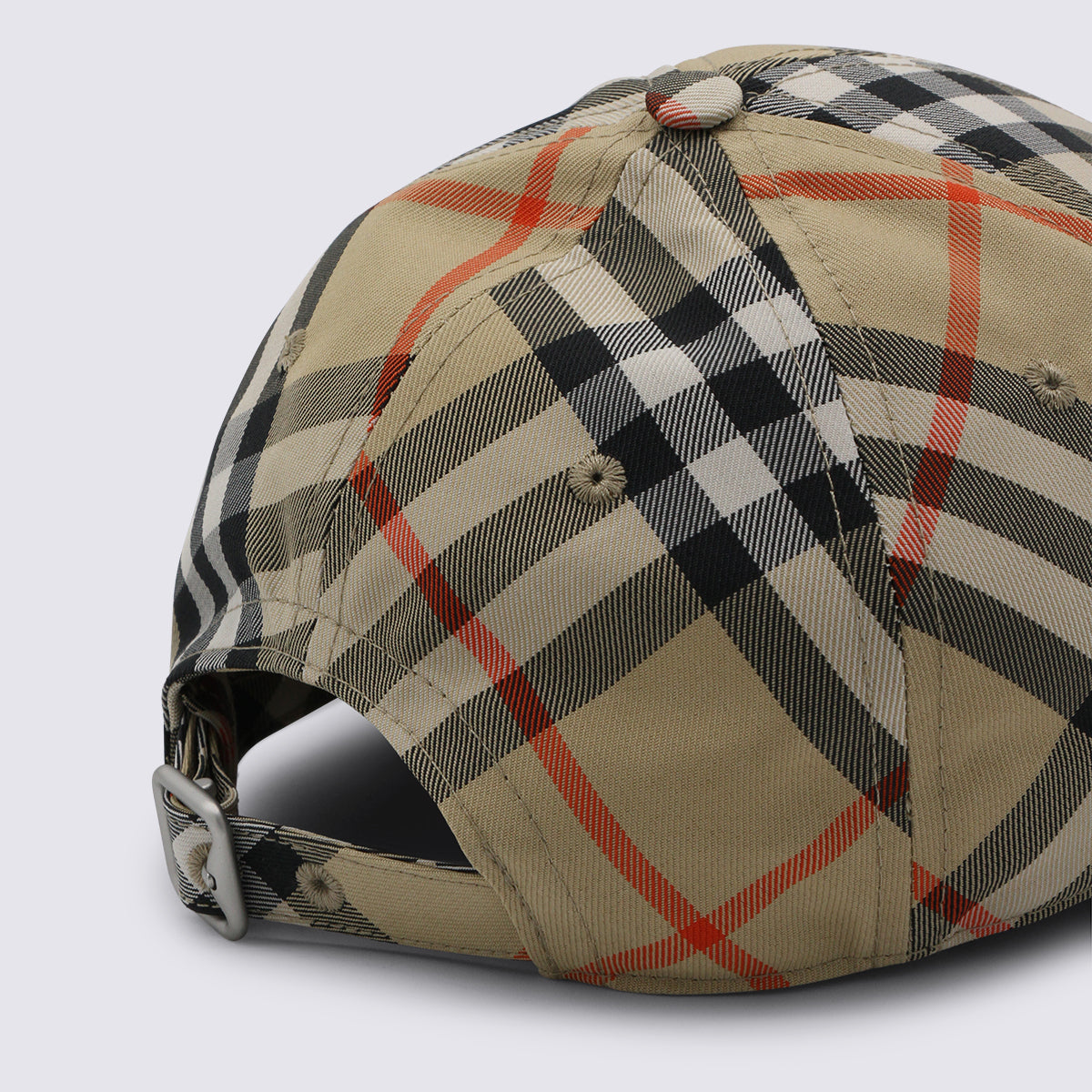 Beige Logo-Detail Hat