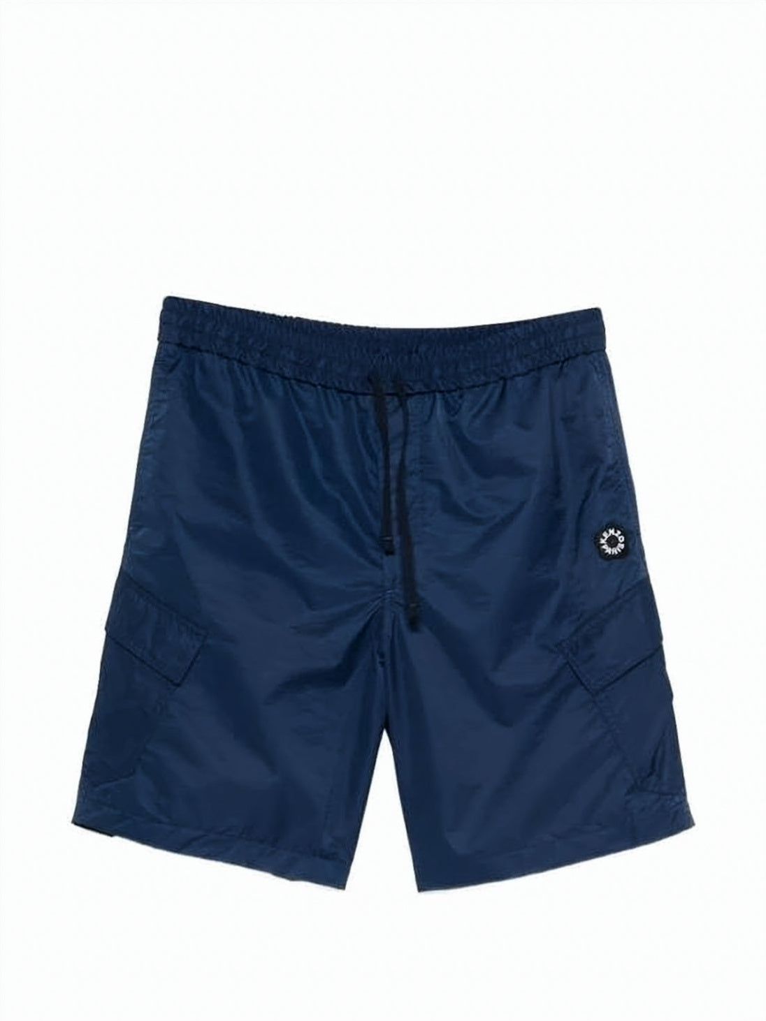 Relaxed-Fit Cargo Shorts With Drawstring Waistband