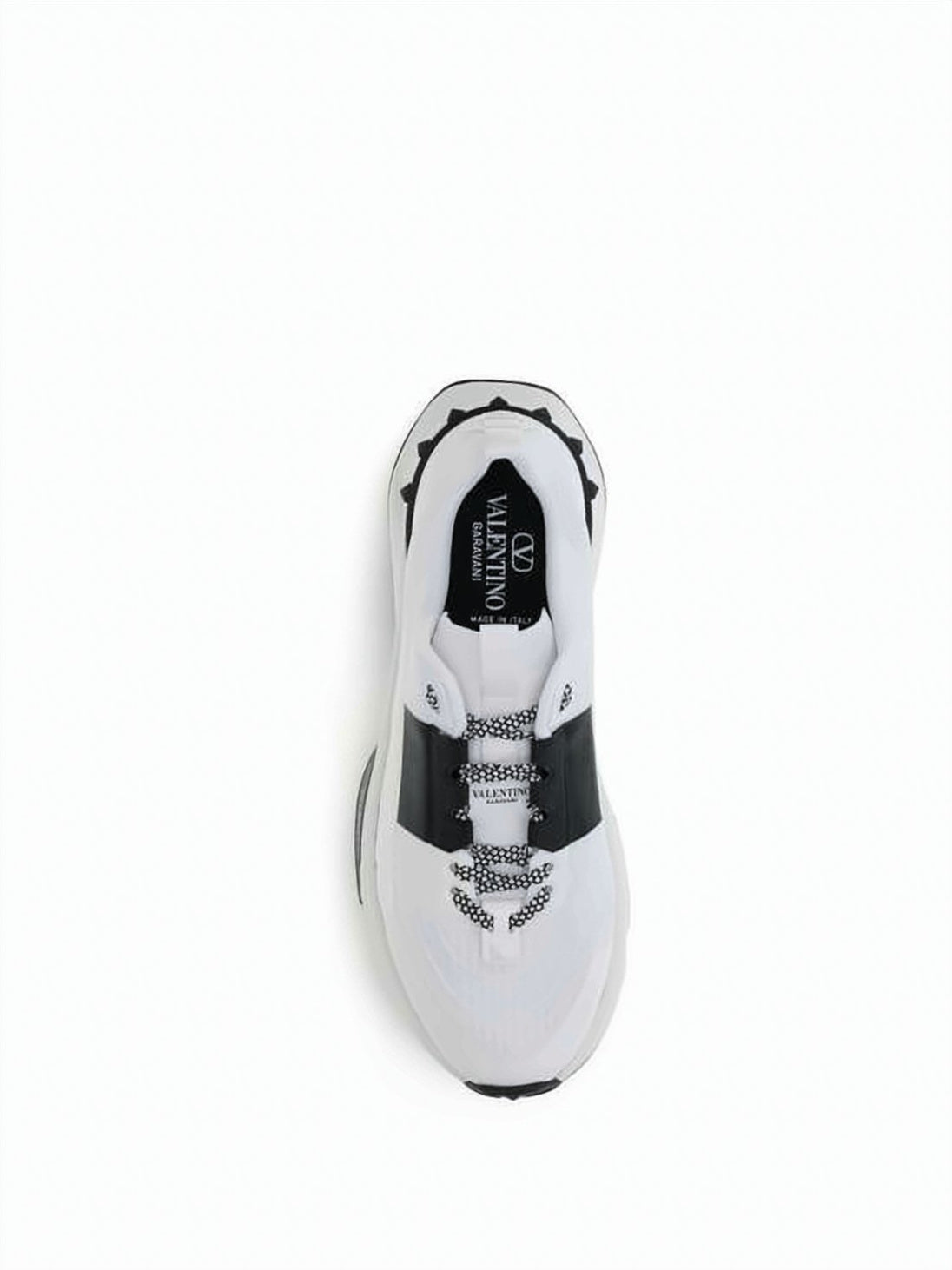 White Calf Leather Sneakers