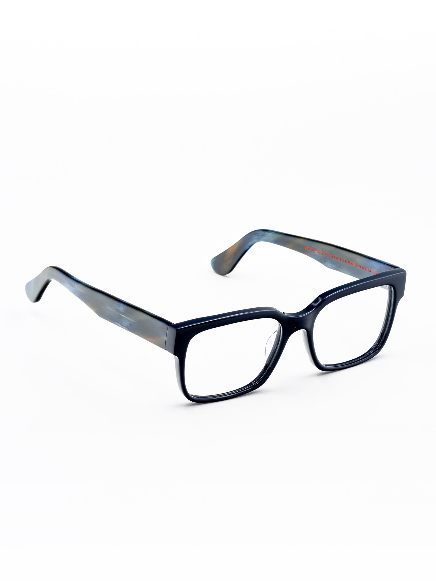 Bold Rectangular Optical Frames with Multicolor Design
