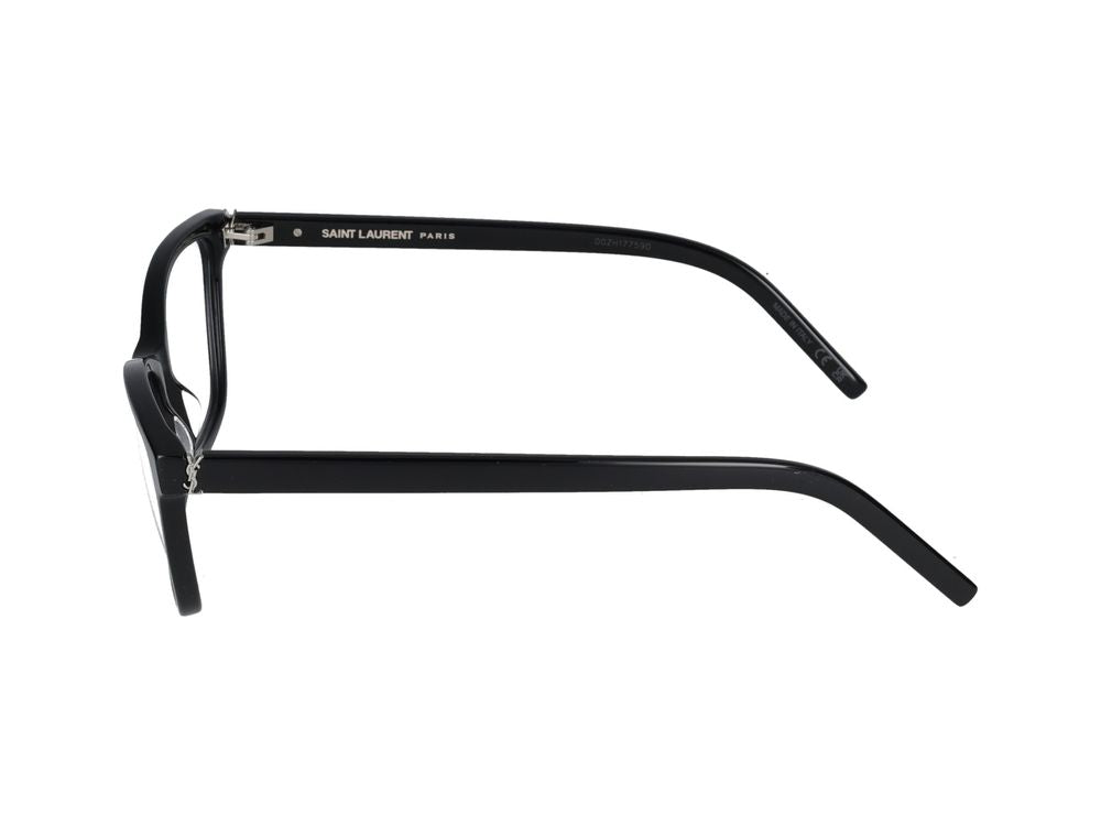 Eyeglasses Saint Laurent SL M128 005 black black transparent 56/16/145