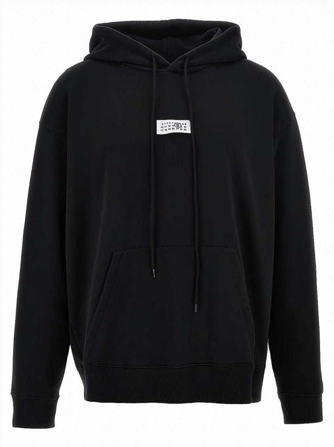 Hoodie with Adjustable Drawstring and Signature Patch
