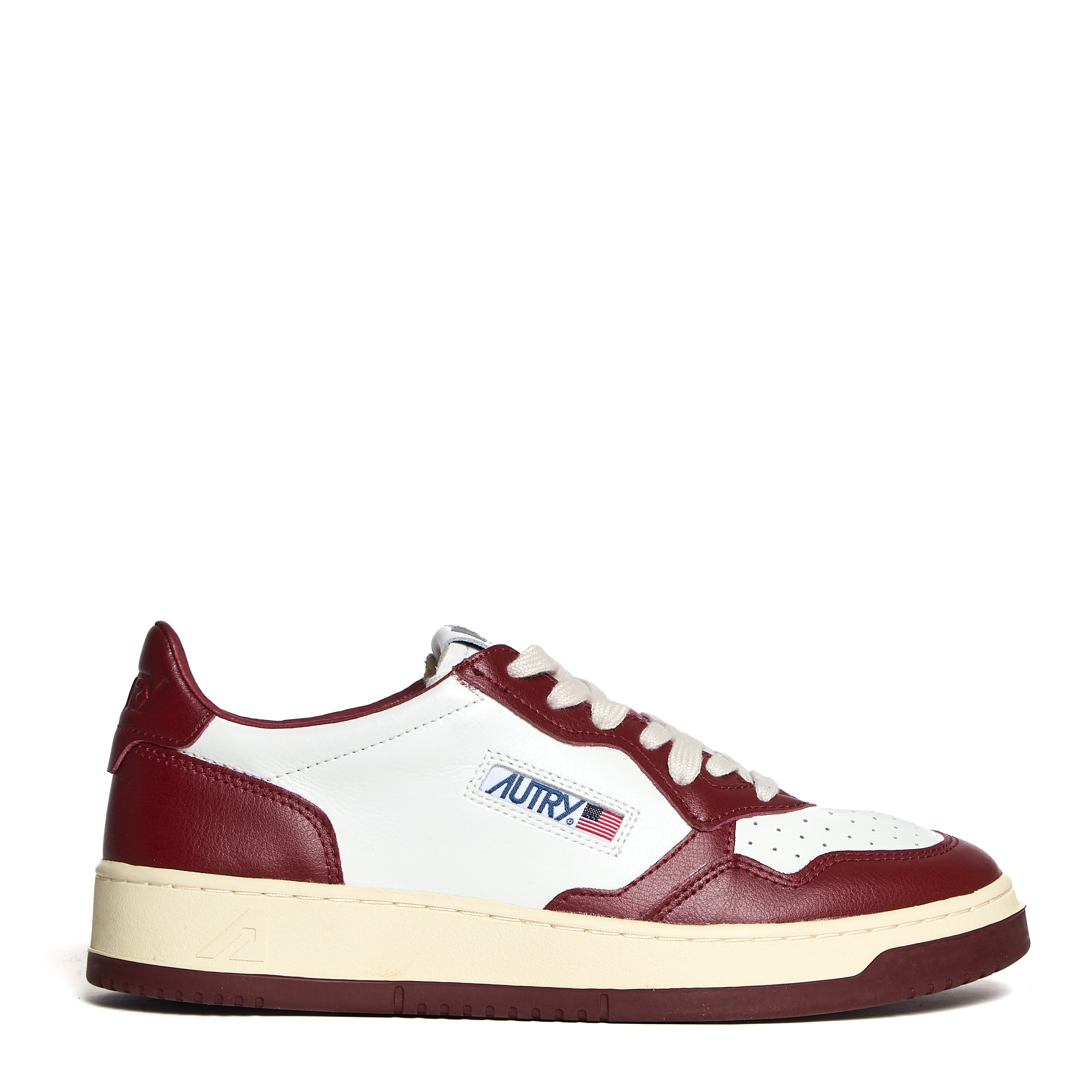 Medalist Low Bicolore Leather Sneakers