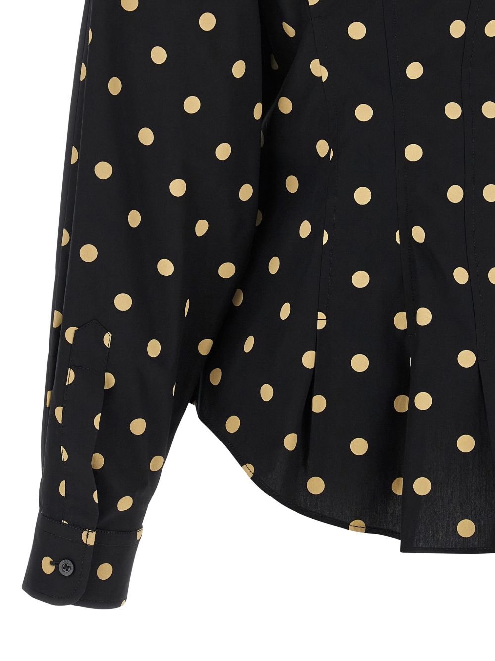 Long-Sleeved Top with Collared Neckline