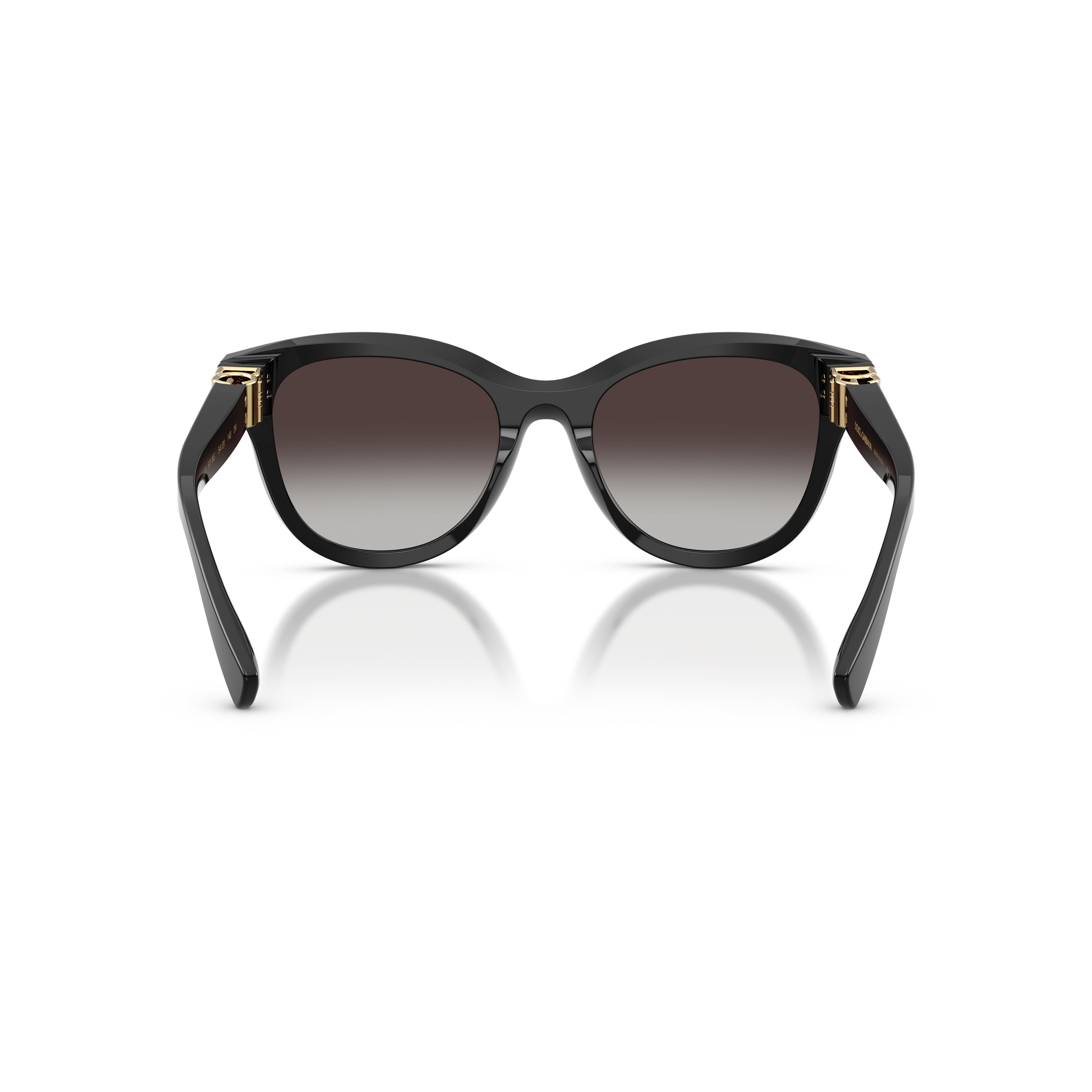 0dg4533 Oversized Cat-Eye Sunglasses with Gradient Tinted Lenses