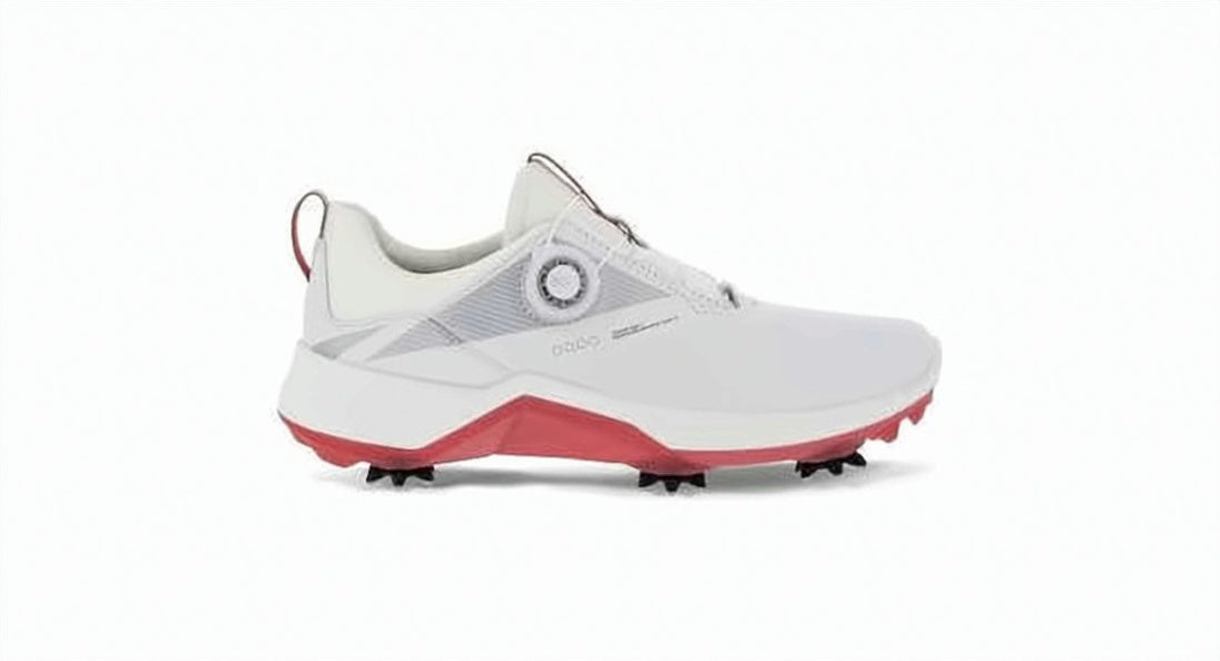 Sporty White Leather and Mesh Sneakers