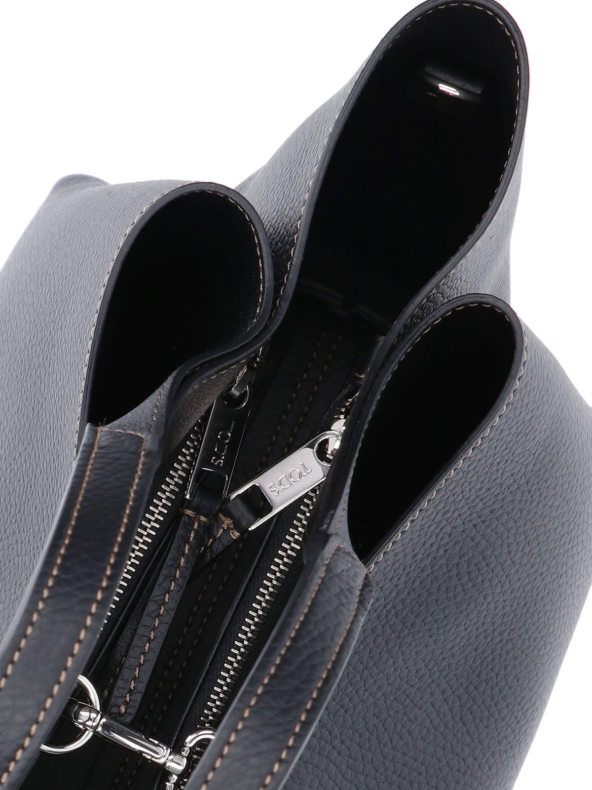 Mini Hammered Leather Tote Bag