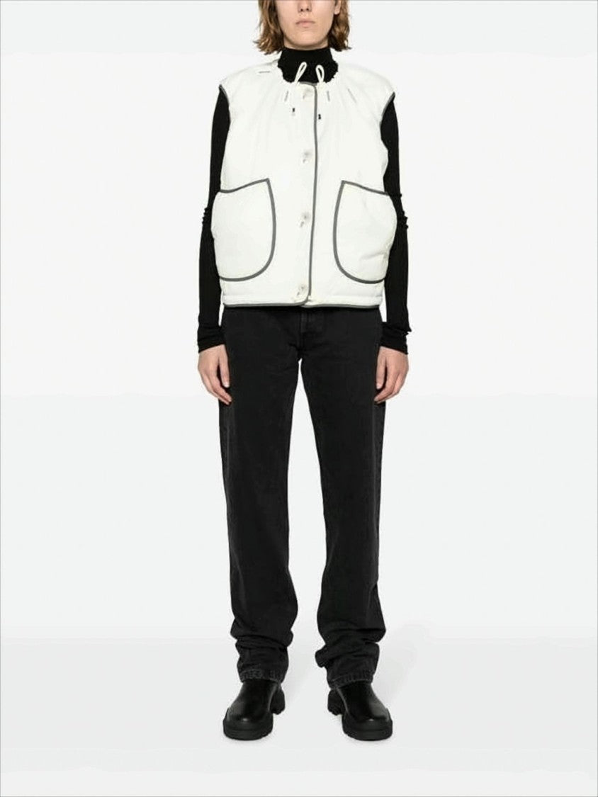 Straight-Leg Black Denim Pants