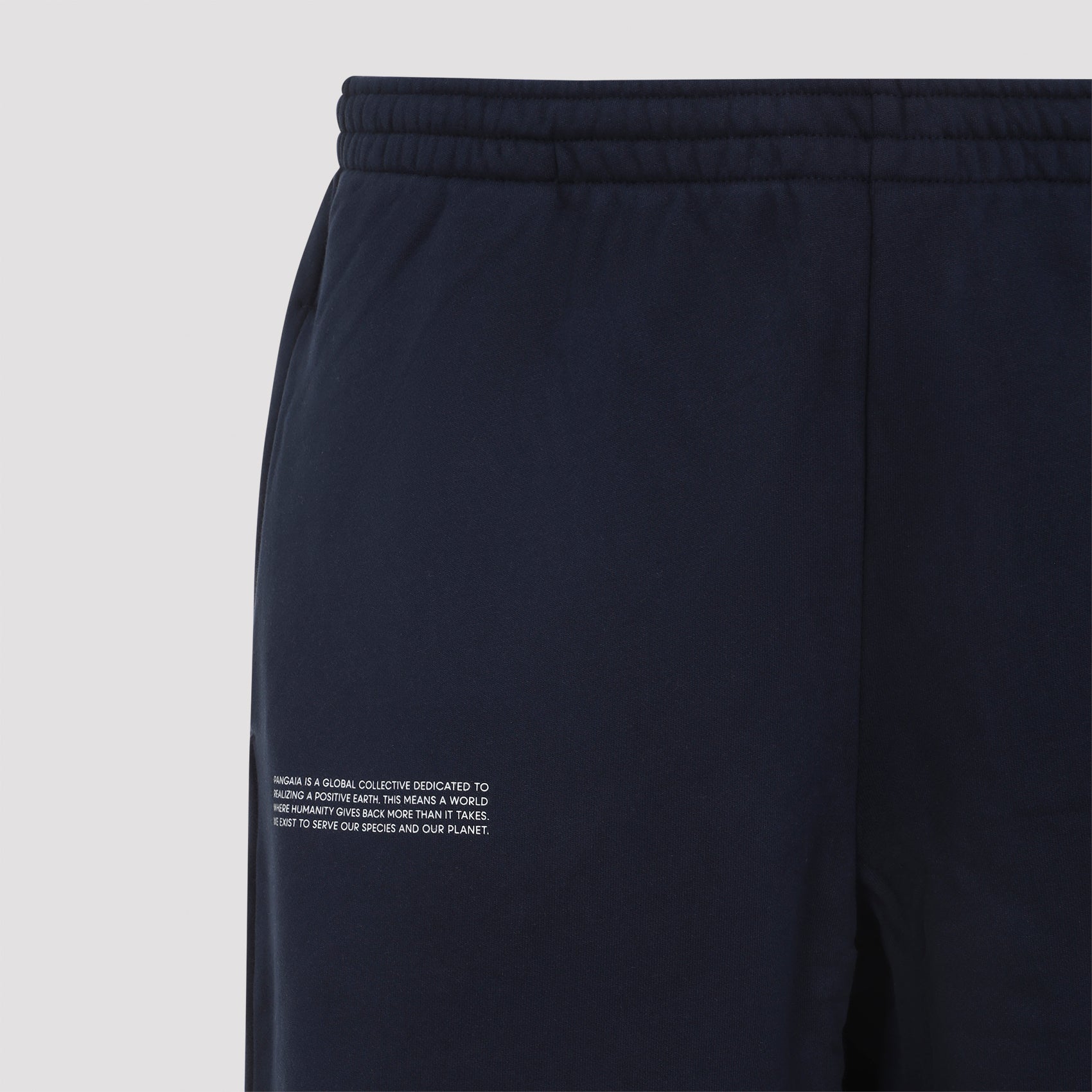 Cotton Relaxed-Fit Blue Trousers