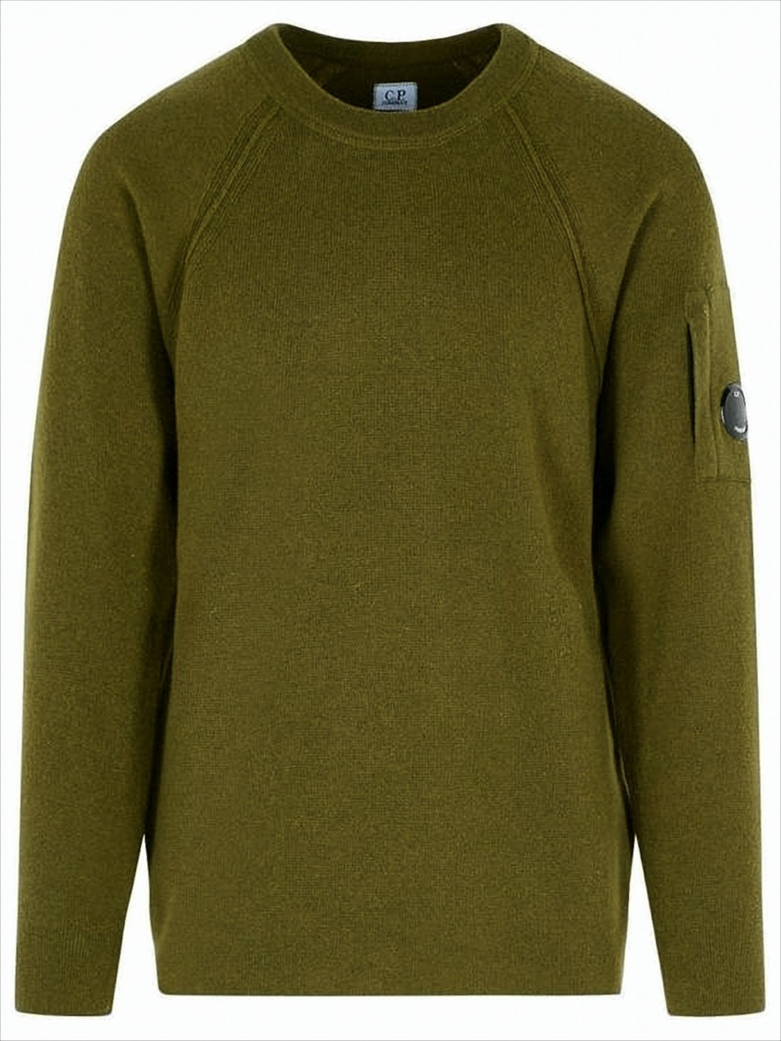 Minimalist Crew Neck Sweater with Raglan Sleeves