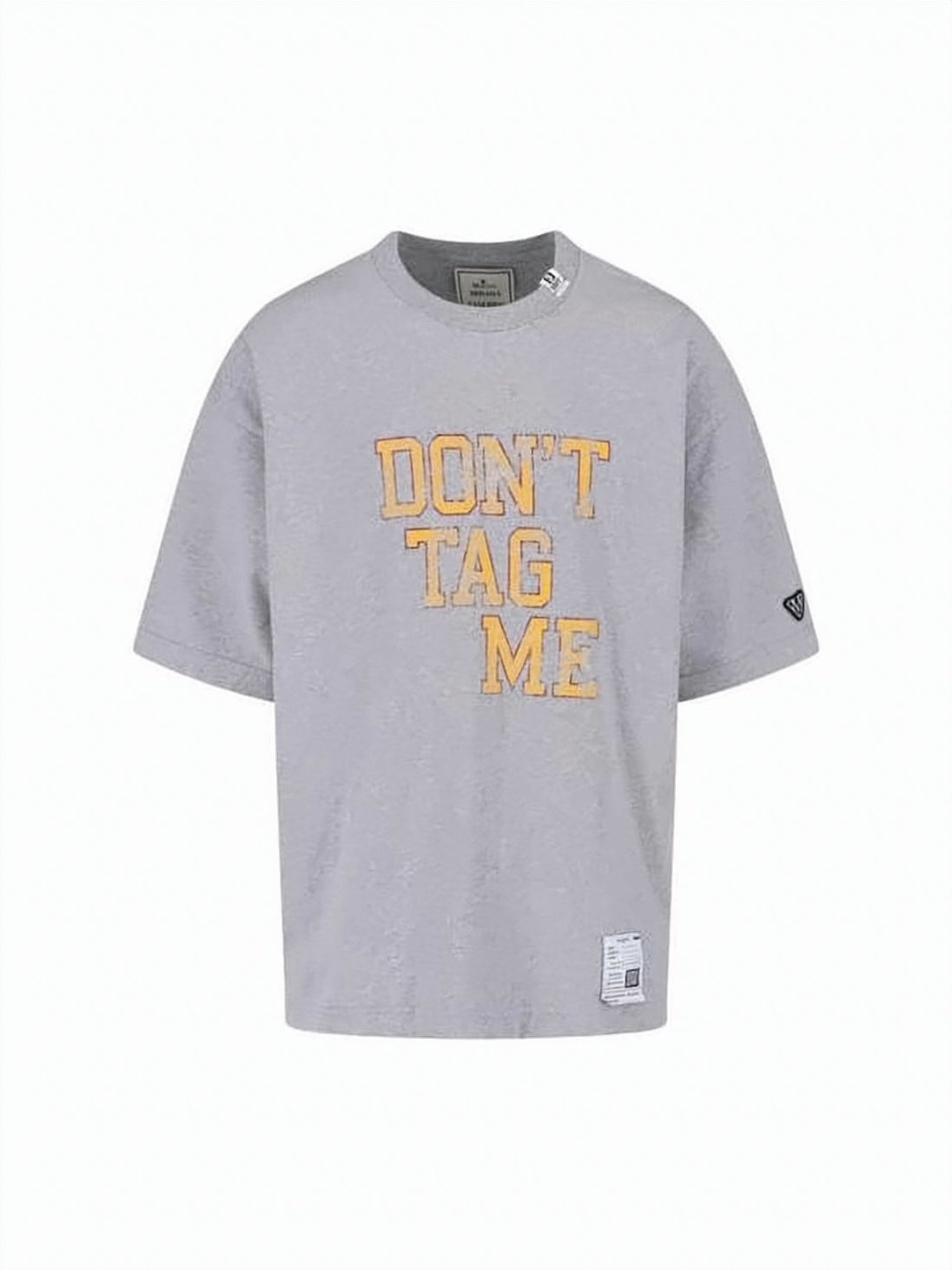 Boxy-Fit Cotton T-Shirt with Statement Graphics