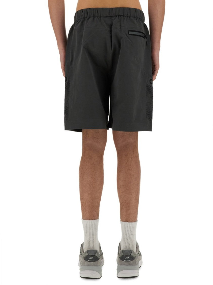 Shorts With Laser-Cut Design